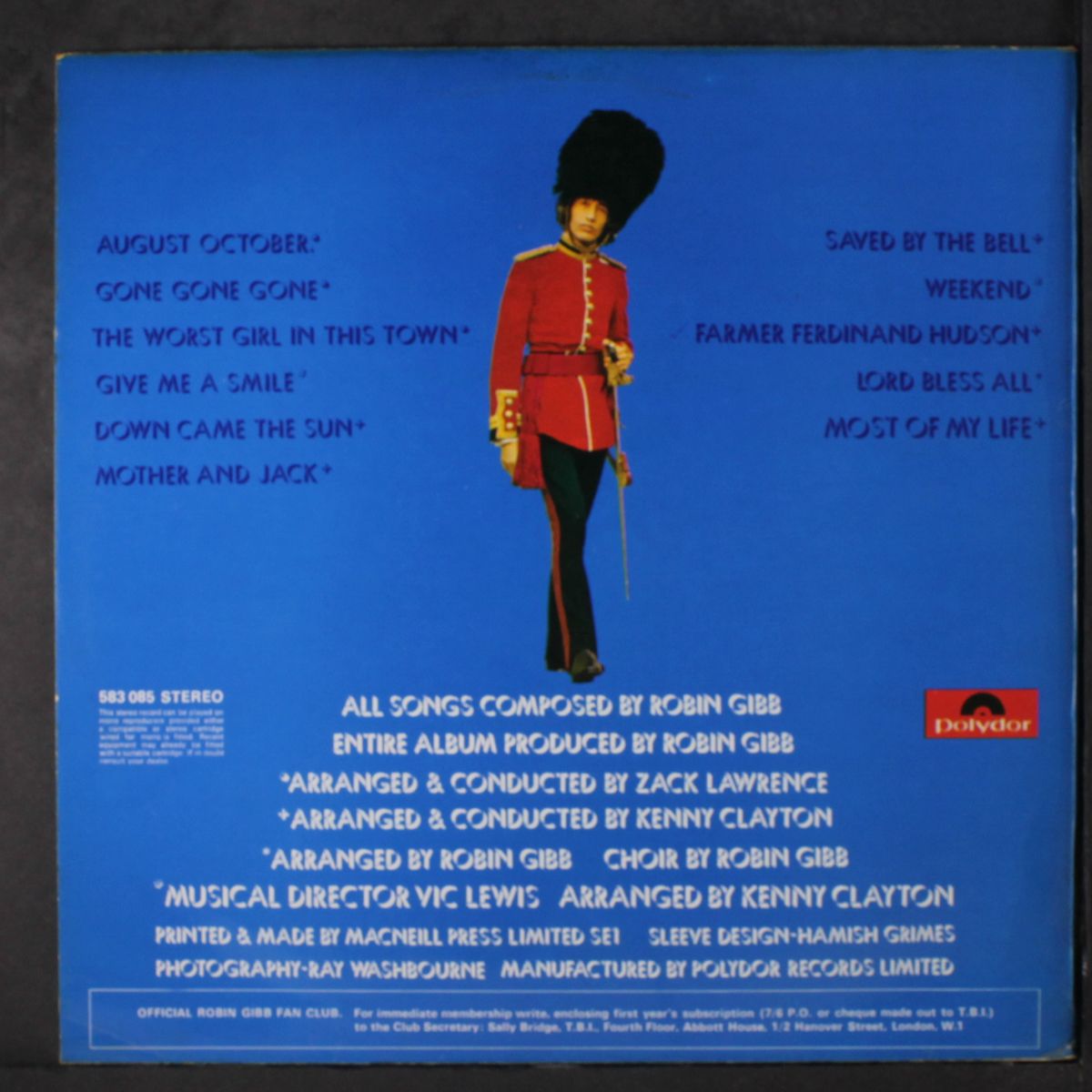 robin's reign by ROBIN GIBB