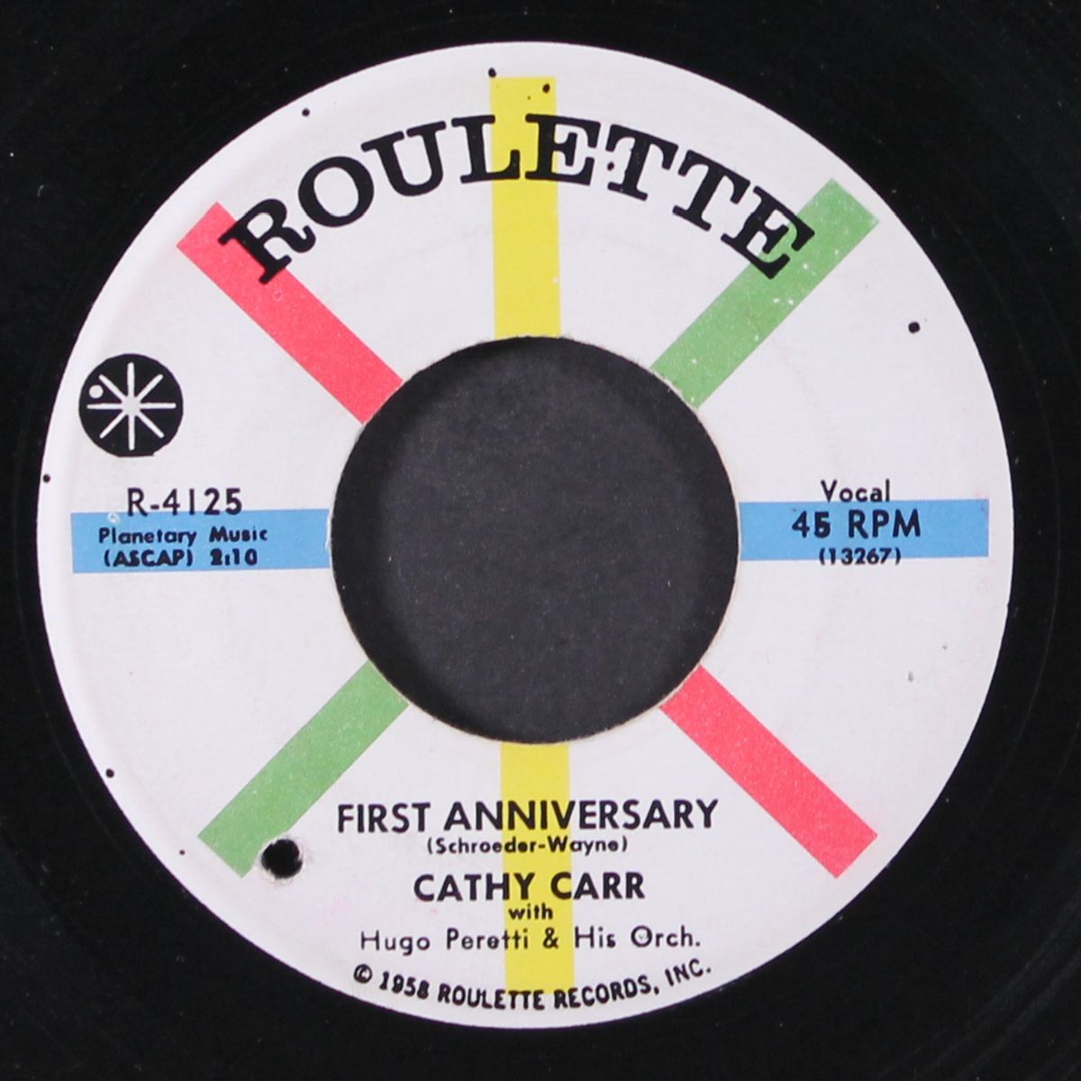 first anniversary / with love by CATHY CARR
