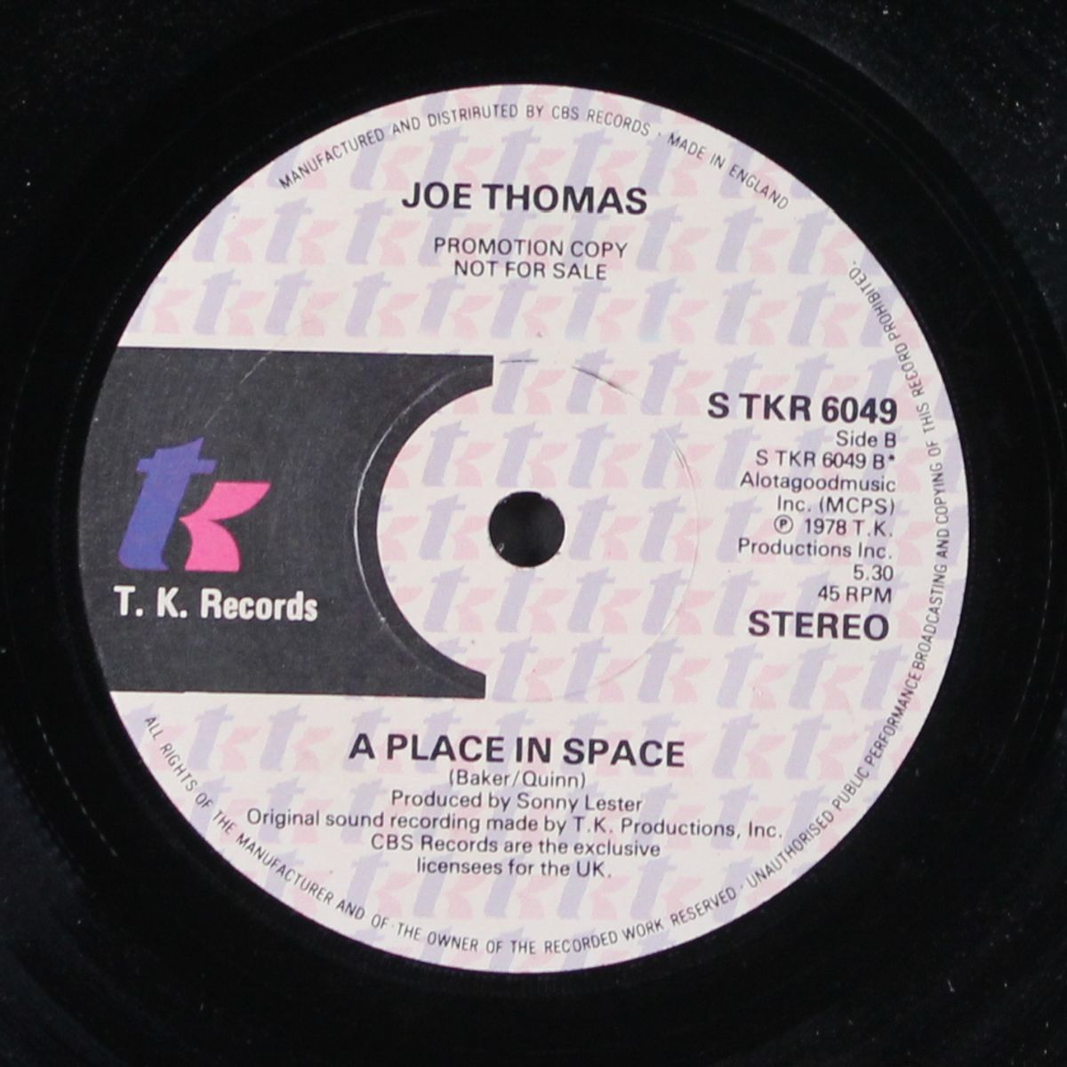 a place in space / plato's retreat by JOE THOMAS
