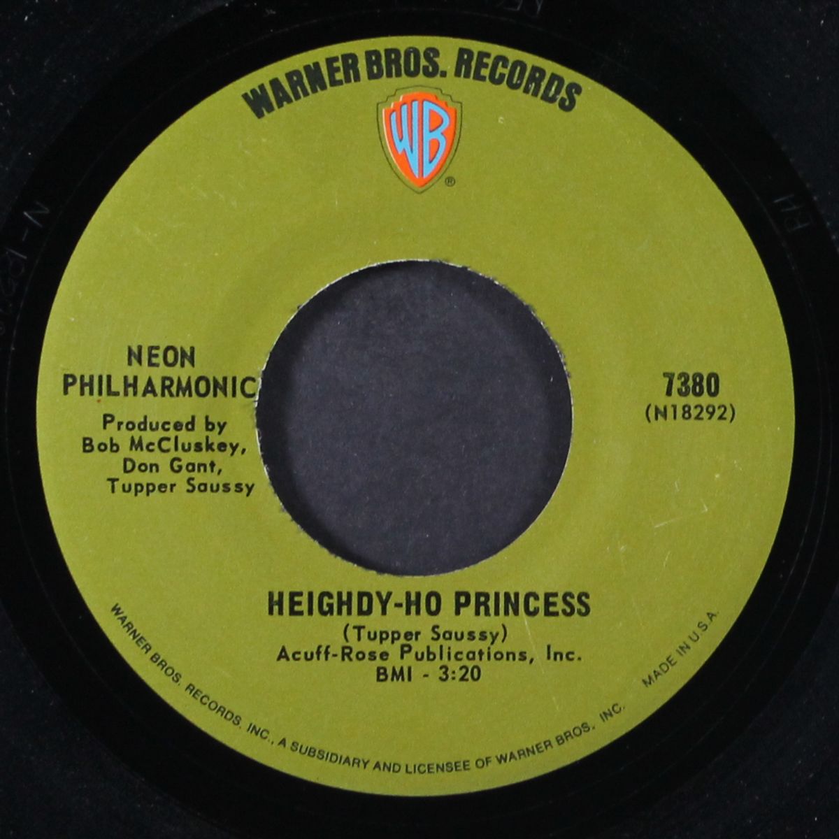 heighdy-ho princess / don't know my way around my sou by NEON PHILHARMONIC