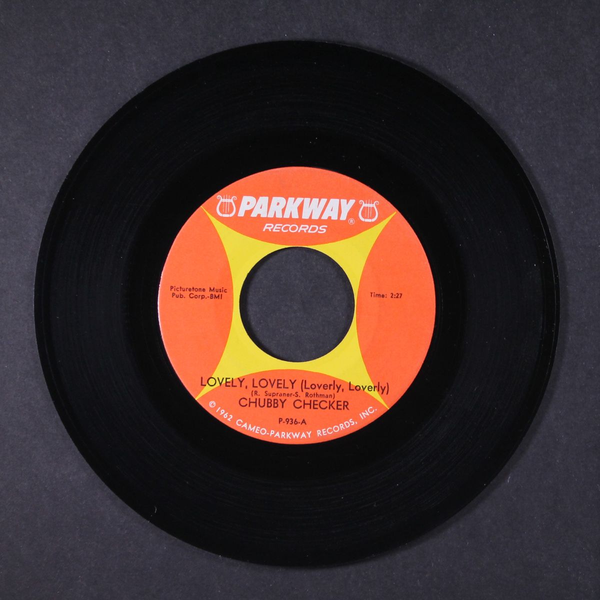 lovely lovely / the weekend's here by CHUBBY CHECKER