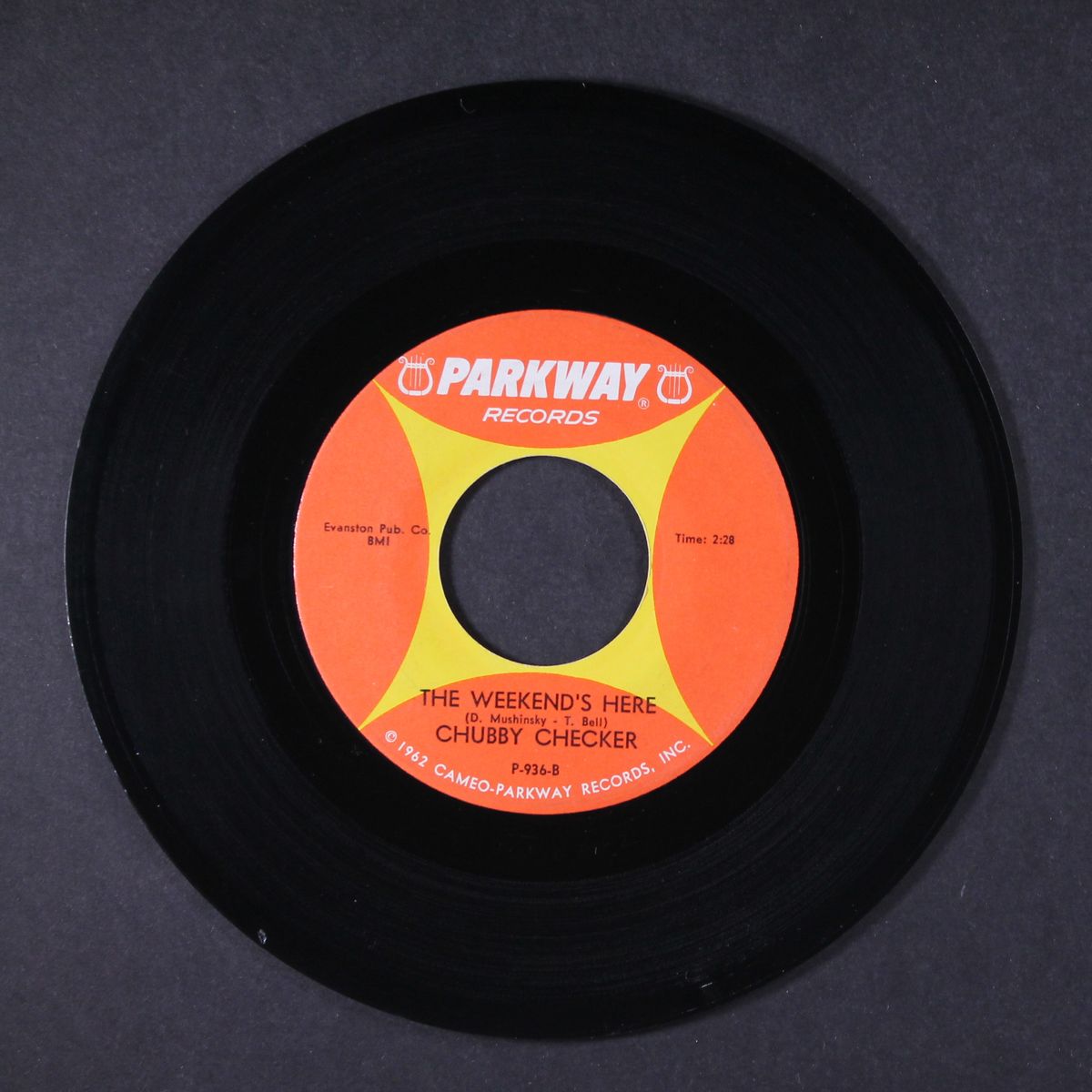 lovely lovely / the weekend's here by CHUBBY CHECKER