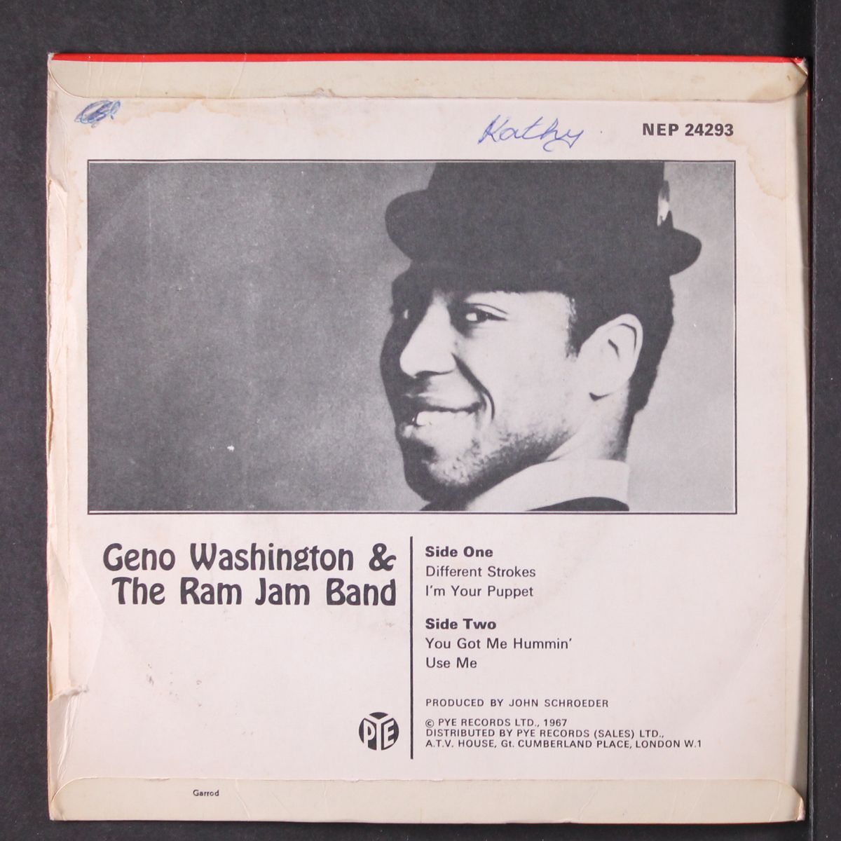 different strokes / +3 by GENO WASHINGTON & RAM JAM BAND
