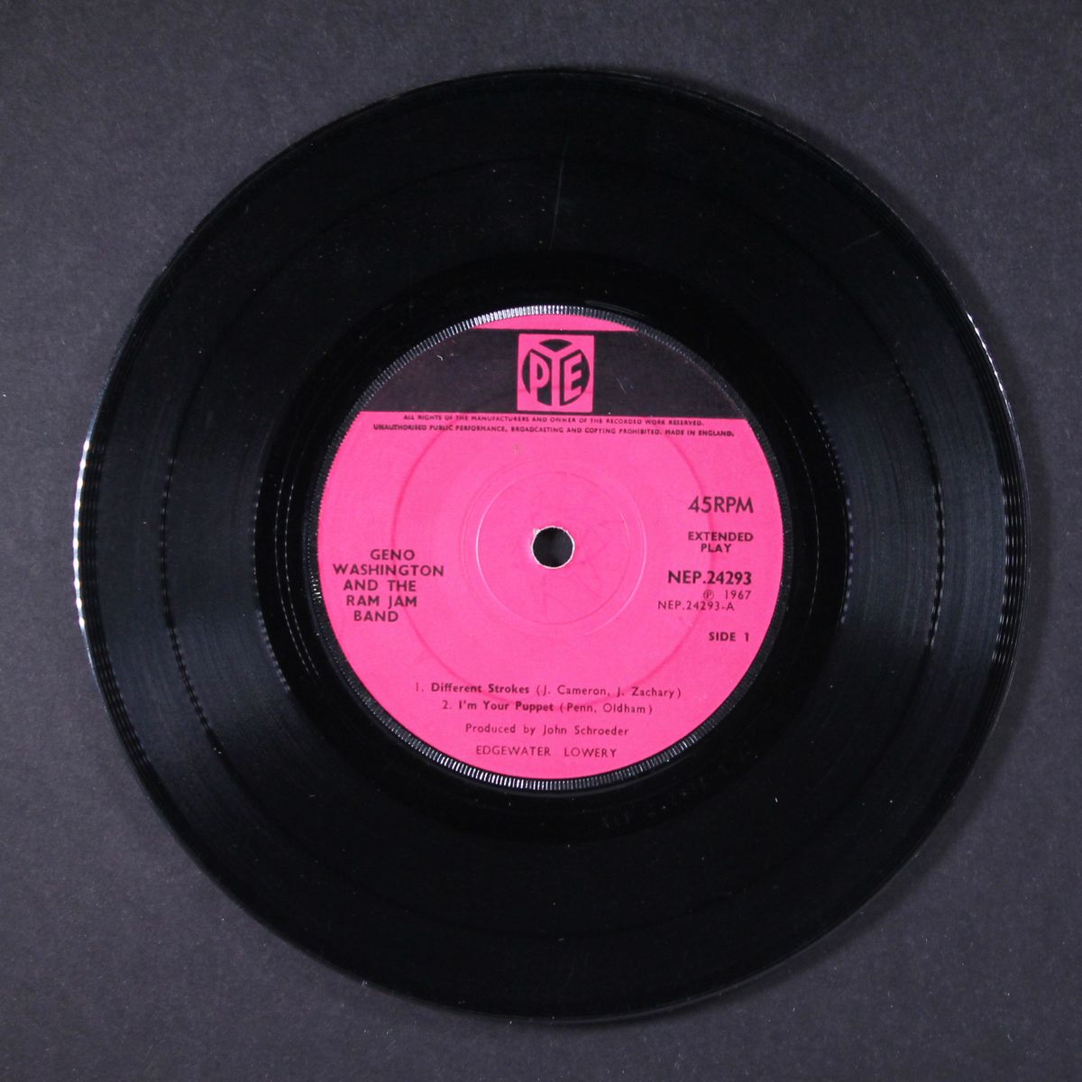different strokes / +3 by GENO WASHINGTON & RAM JAM BAND