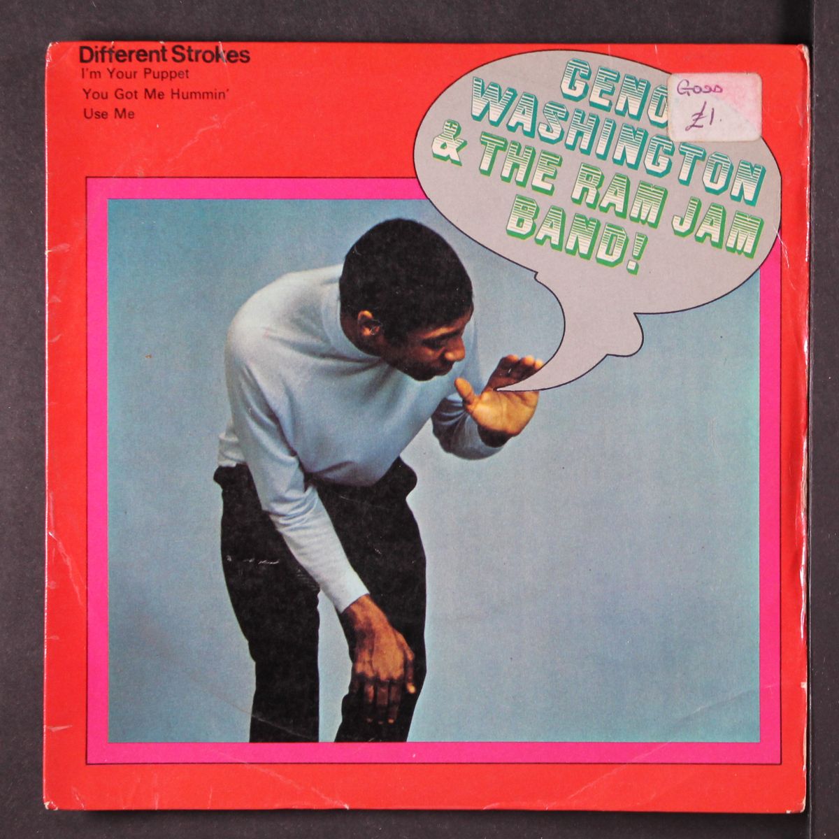 different strokes / +3 by GENO WASHINGTON & RAM JAM BAND