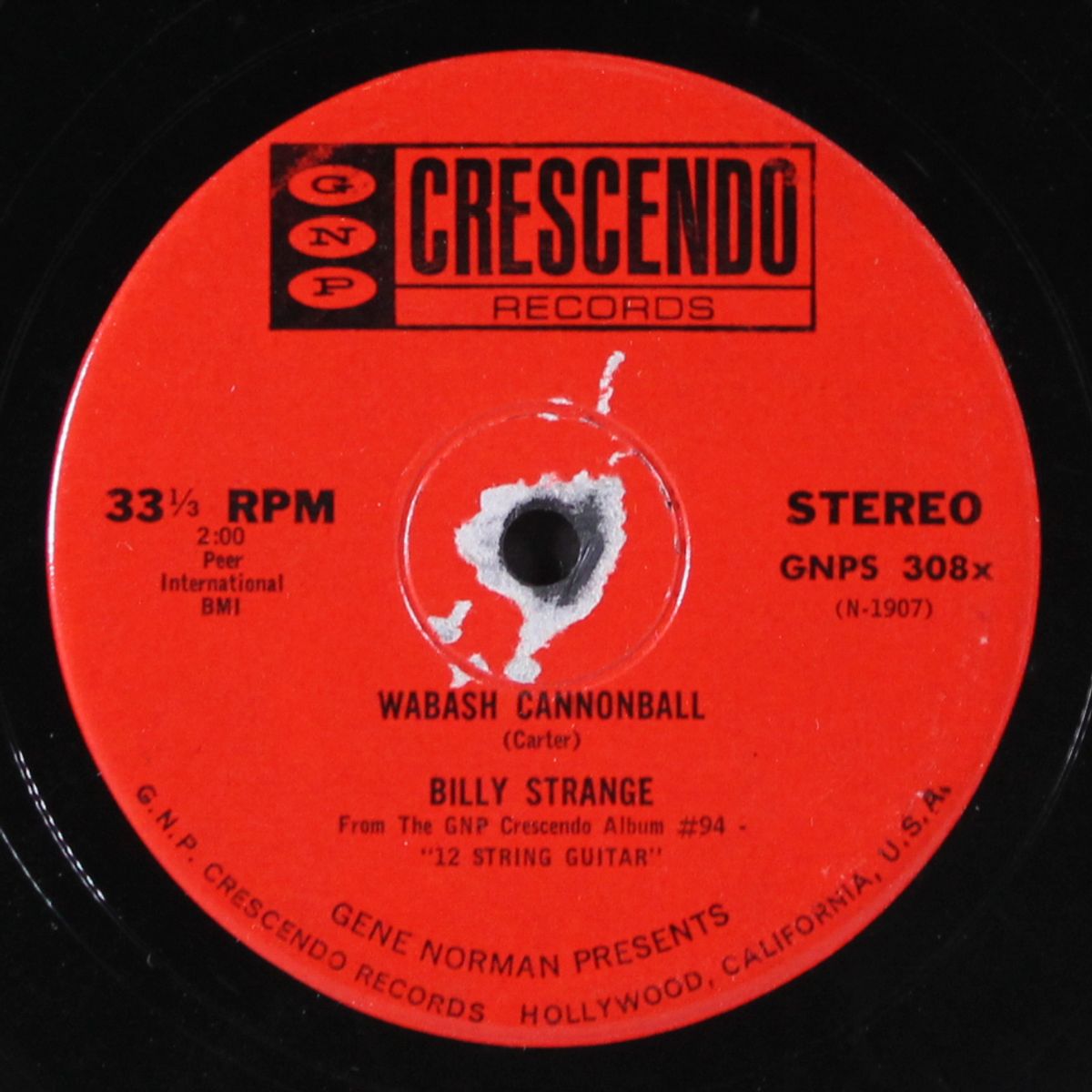wabash cannonball / wildwood flower by BILLY STRANGE