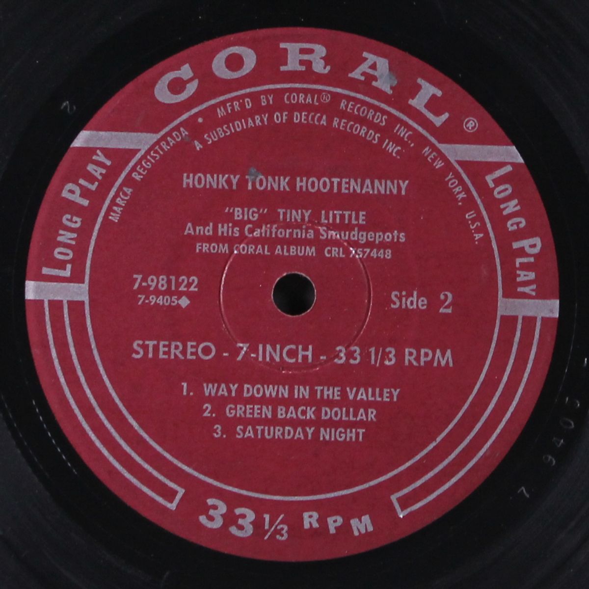 honky tonk hootenanny by BIG TINY LITTLE