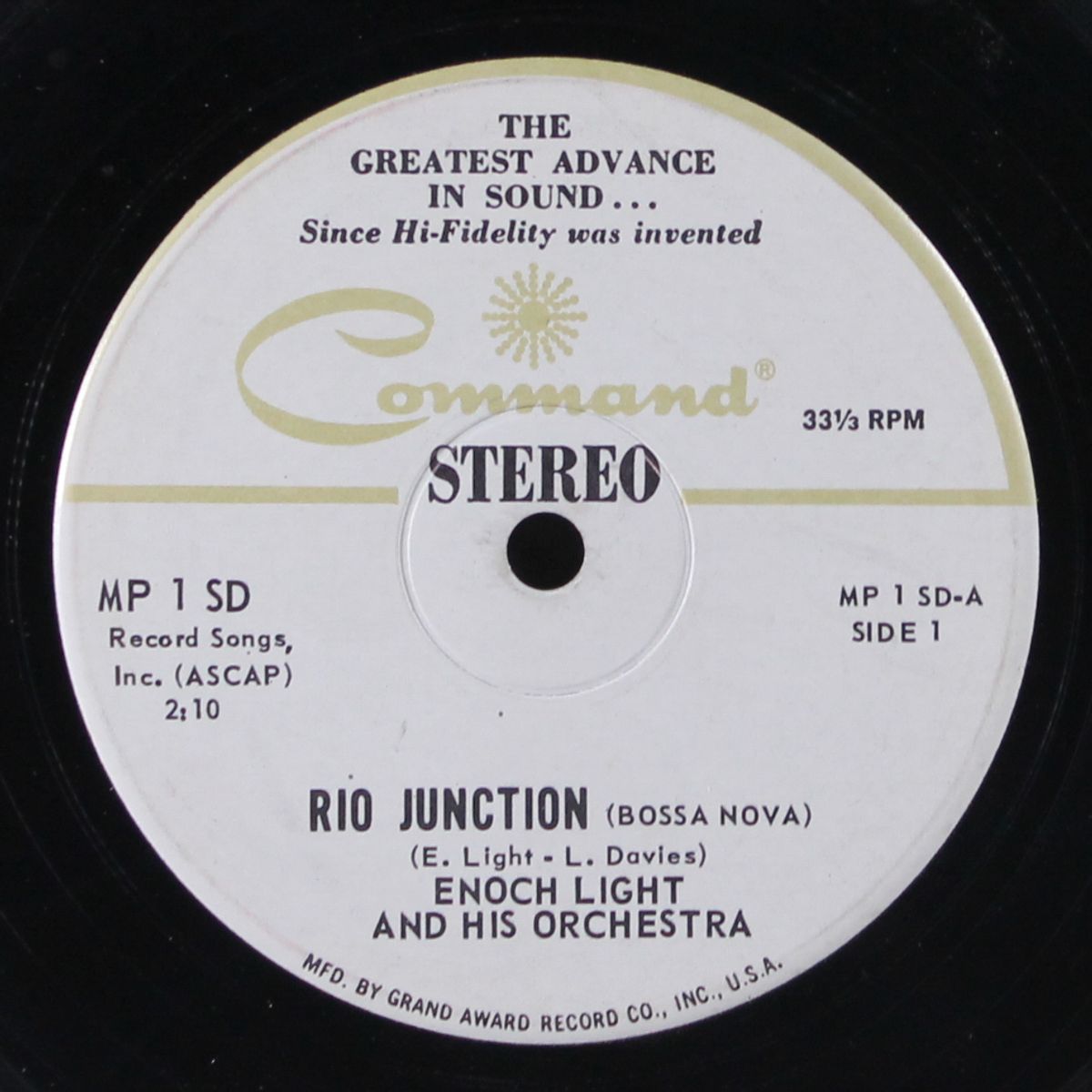 rio junction / take the "a" train by ENOCH LIGHT