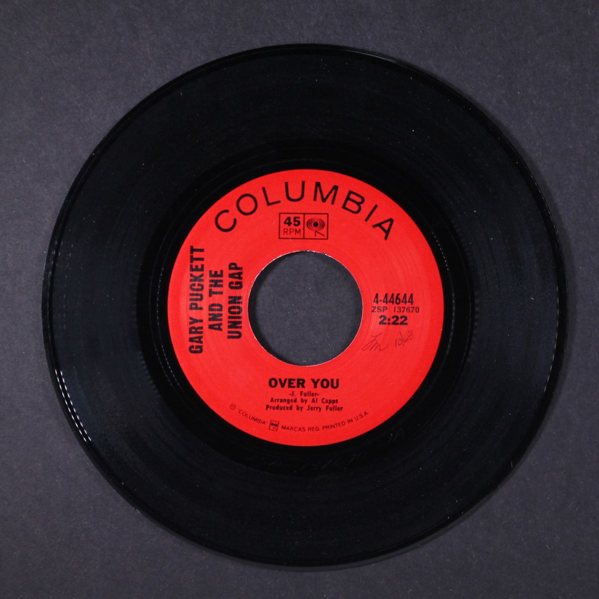 over you / if the day would come by GARY PUCKETT & UNION GAP