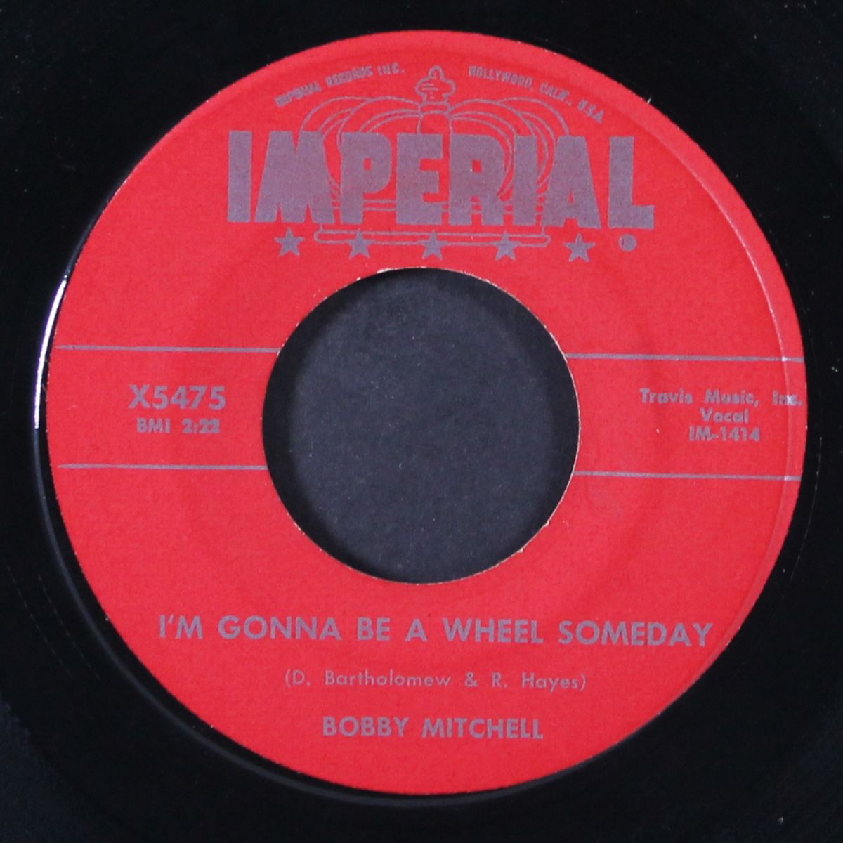 i'm gonna be a wheel someday / you better go home by BOBBY MITCHELL