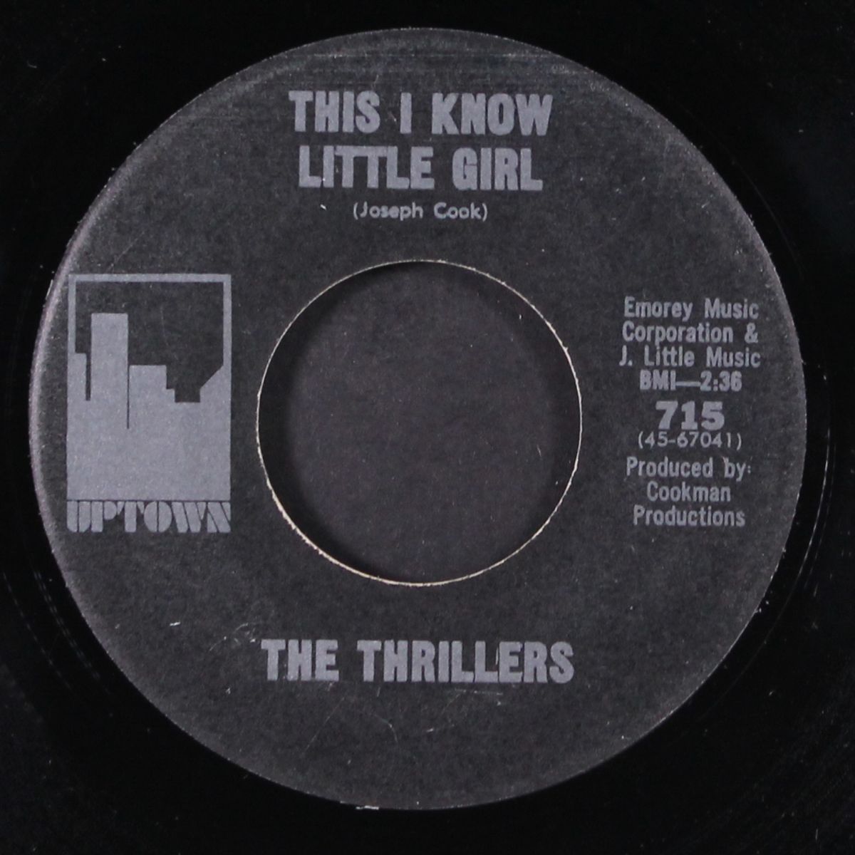 come what may / this i know little girl by THRILLERS