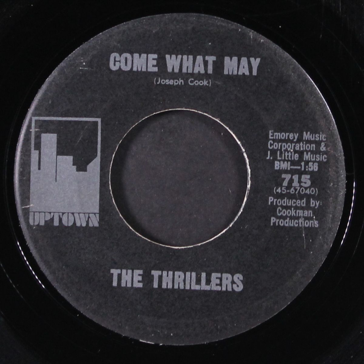 come what may / this i know little girl by THRILLERS