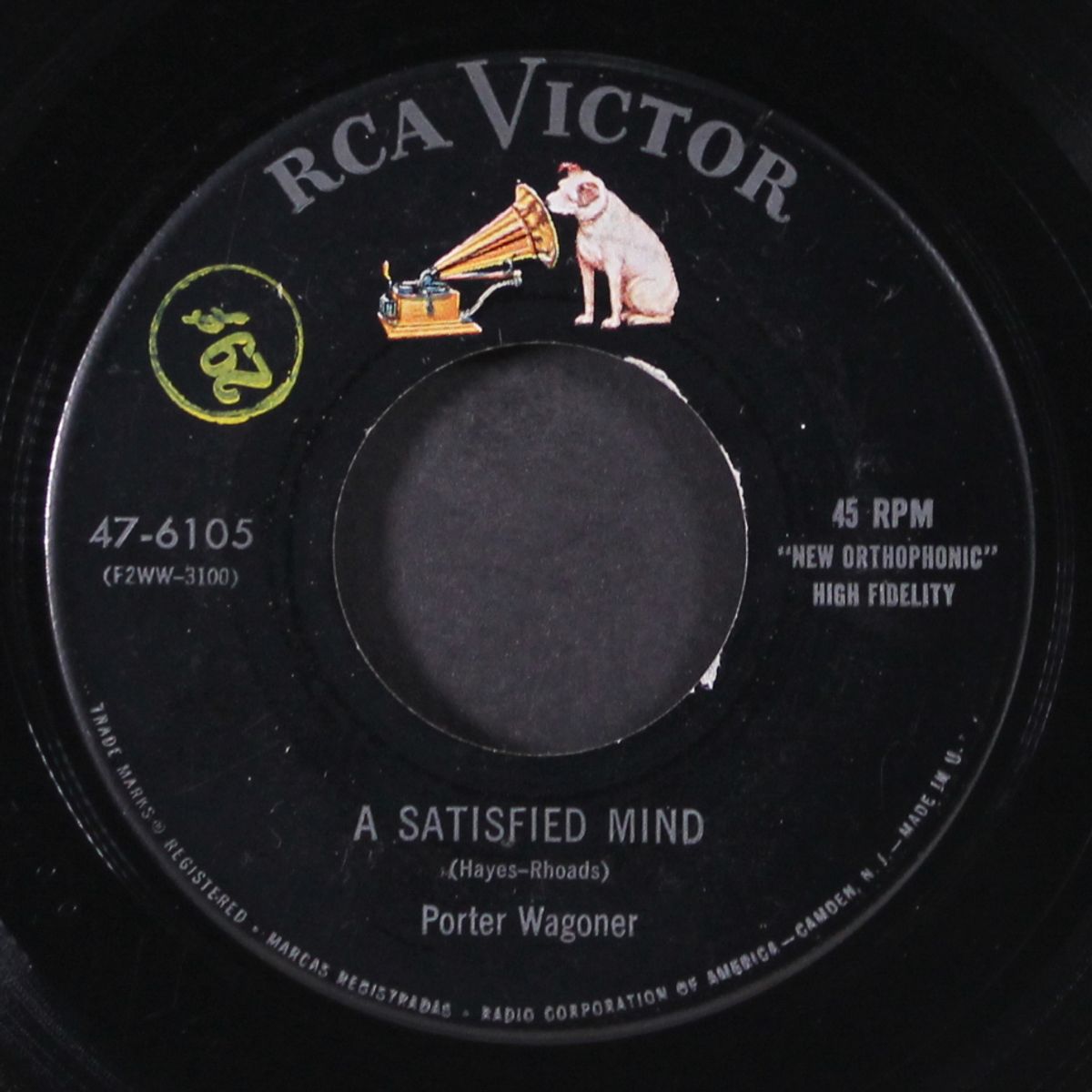 a satisfied mind by PORTER WAGONER