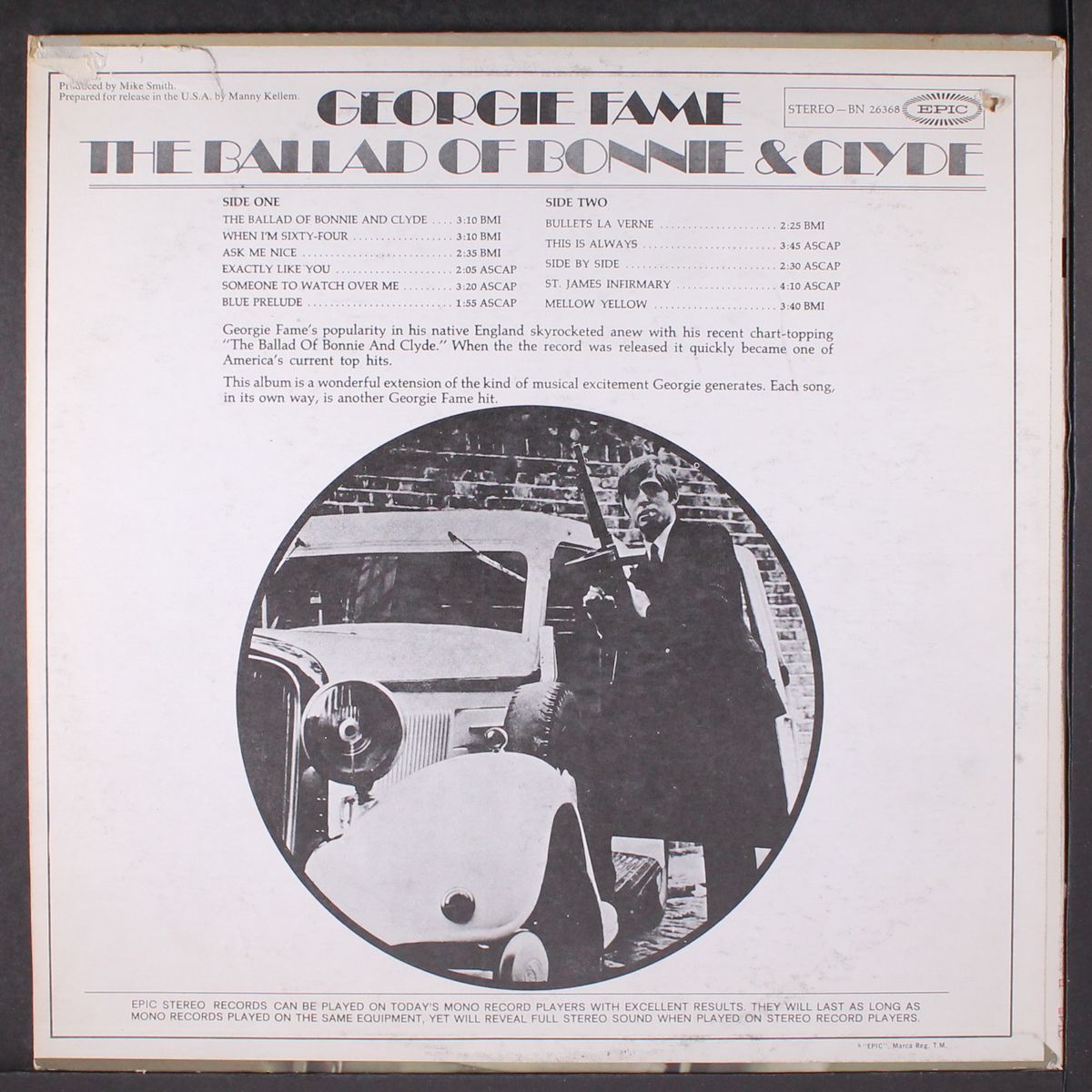the ballad of bonnie & clyde by GEORGIE FAME
