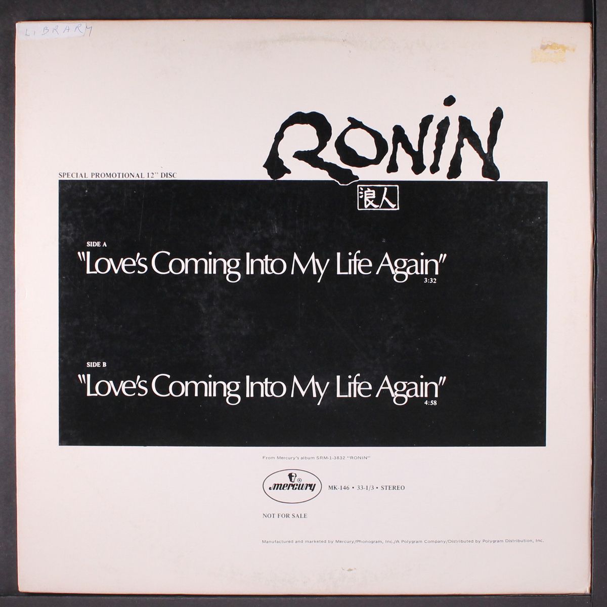 love's coming into my life again / short by RONIN