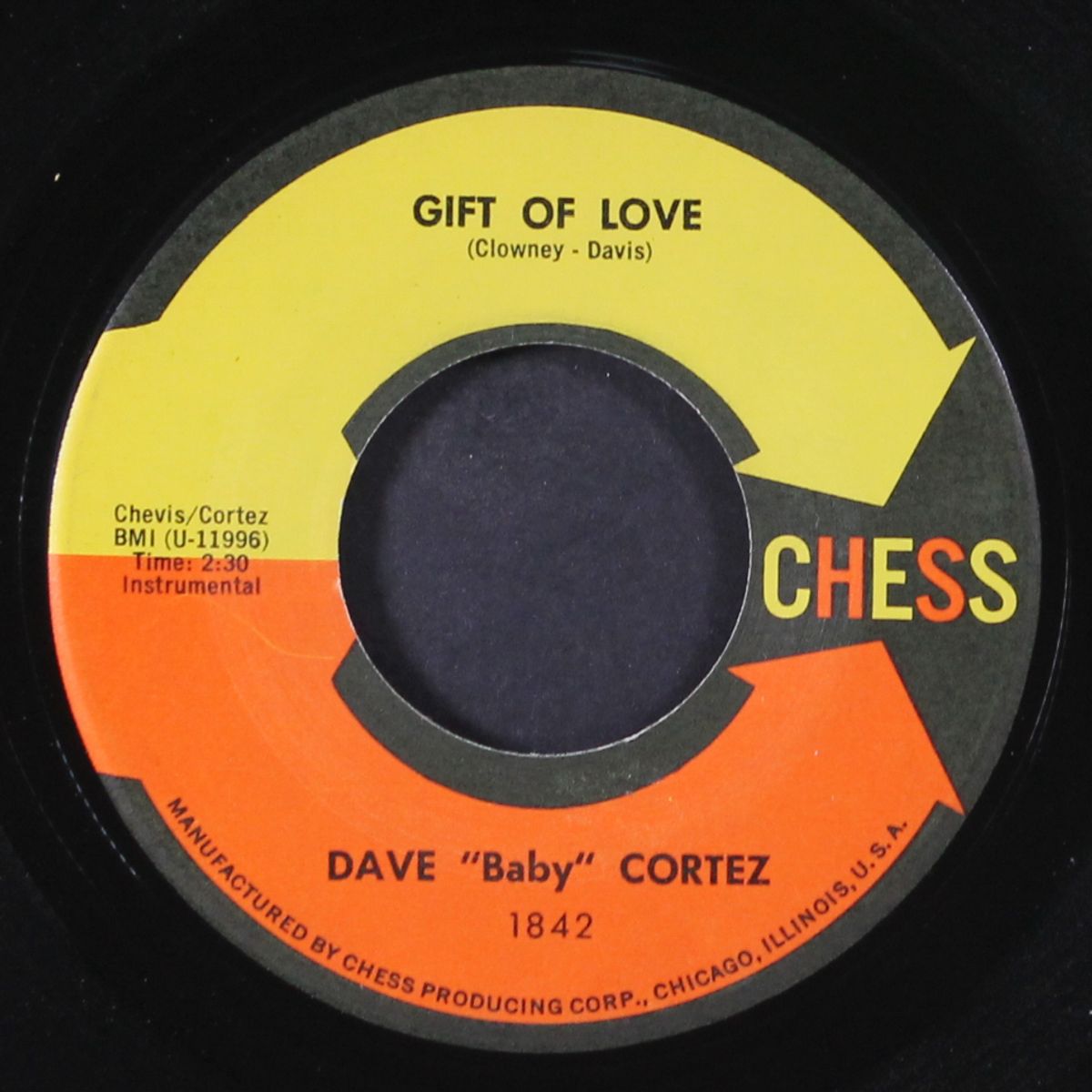 tweedlee dee / gift of love by DAVE 'BABY' CORTEZ