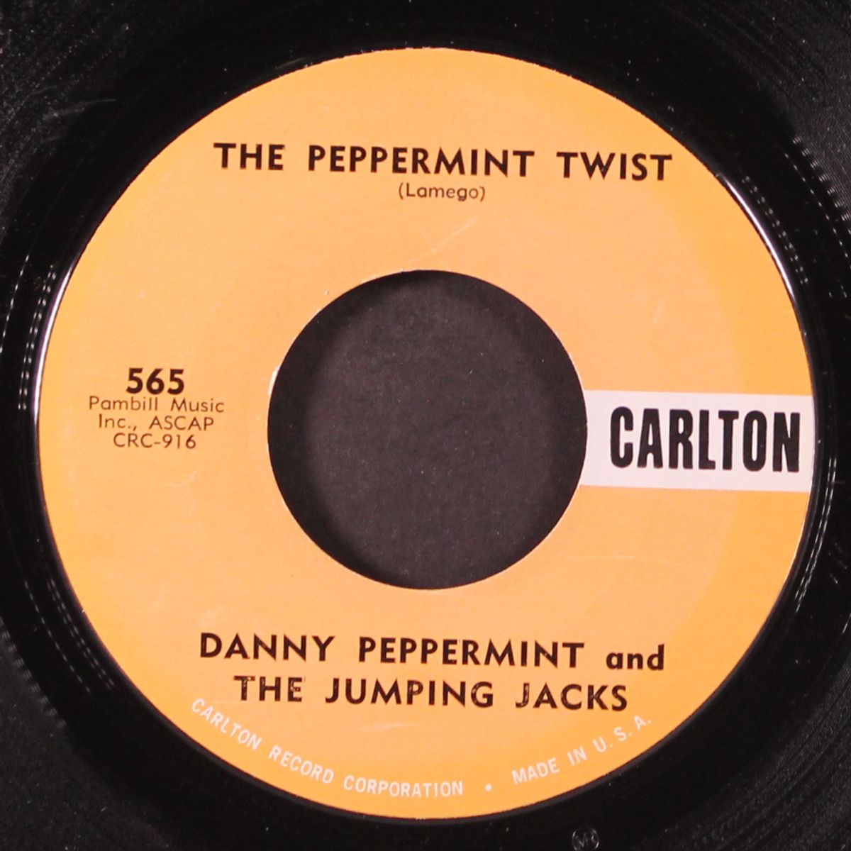the peppermint twist / somebody else is taking my place by DANNY PEPPERMINT
