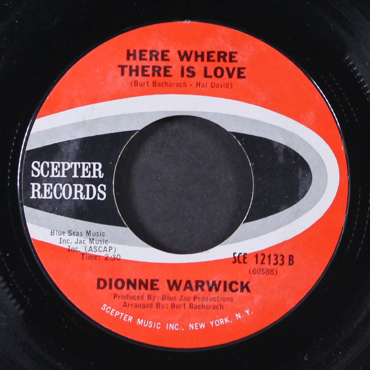 message to michael / here where there is love by DIONNE WARWICK