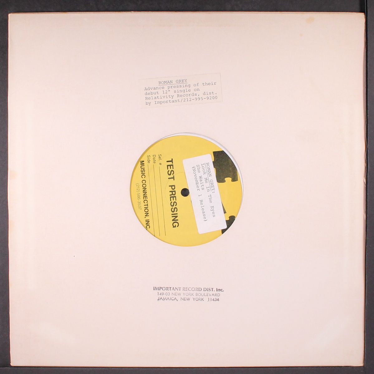 look me in the eyes / she waits / look me in the eyes dance dub by ROMAN GREY