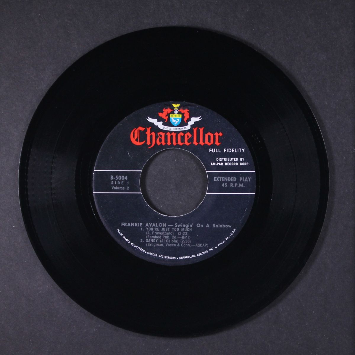 swingin' on a rainbow, vol. 2 by FRANKIE AVALON