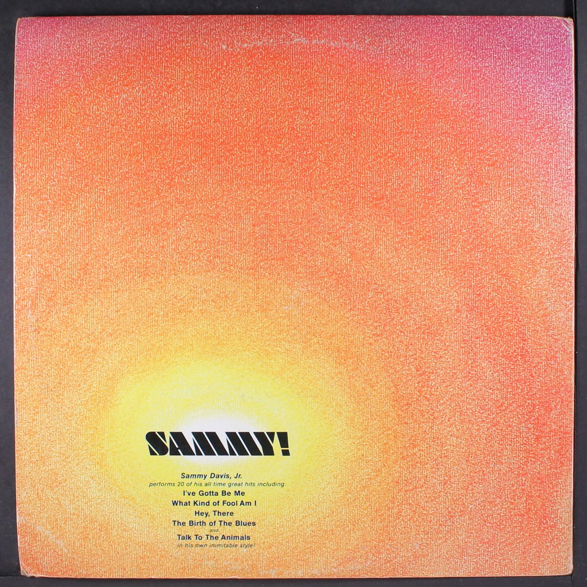 sammy! by SAMMY DAVIS, JR.