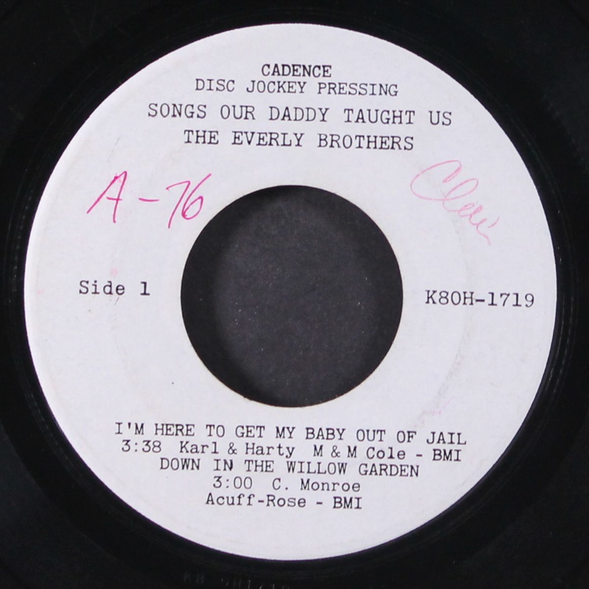 songs our daddy taught us by EVERLY BROTHERS