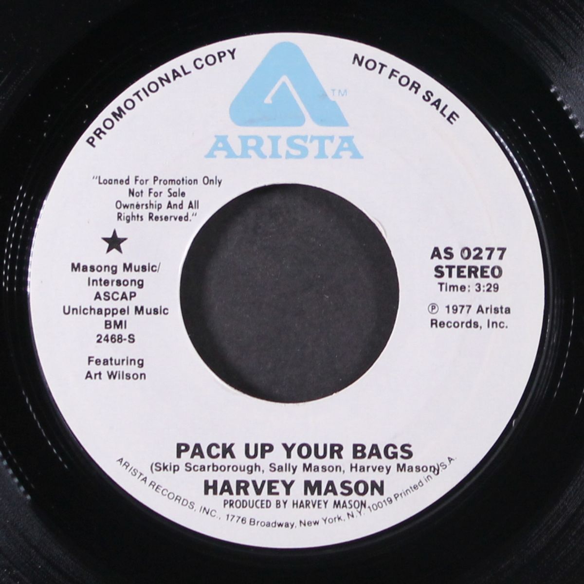 pack up your bags / mono by HARVEY MASON