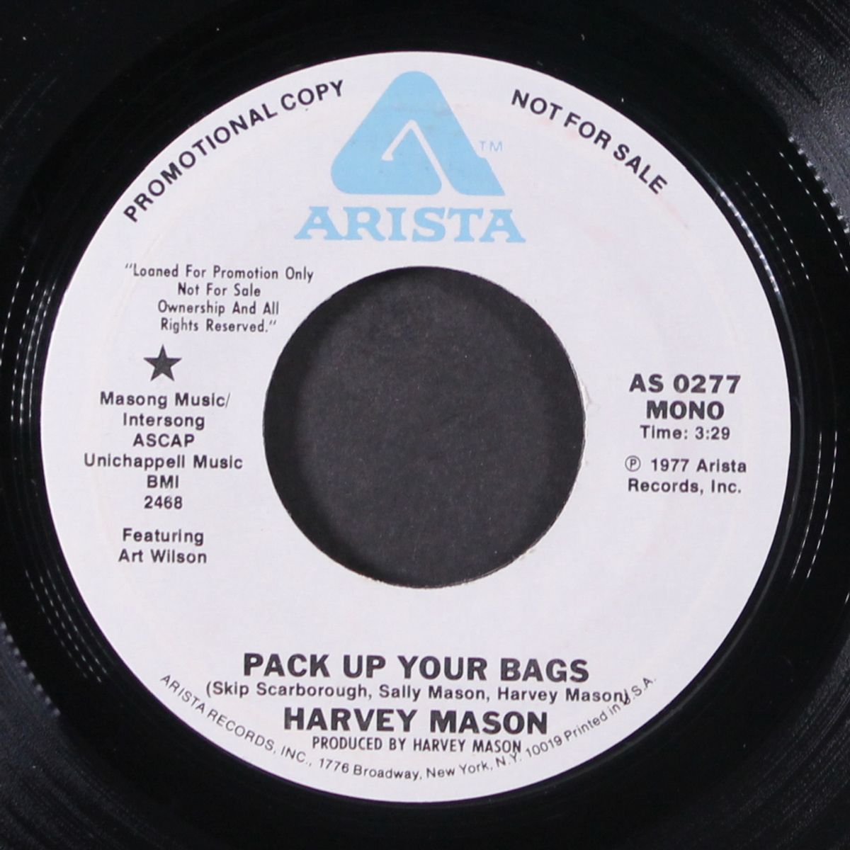 pack up your bags / mono by HARVEY MASON