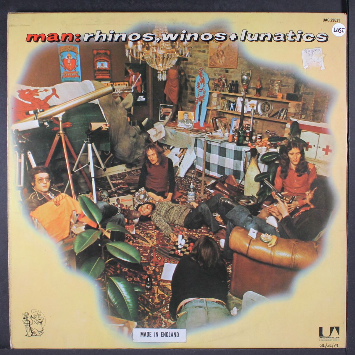 rhinos, winos & lunatics by MAN