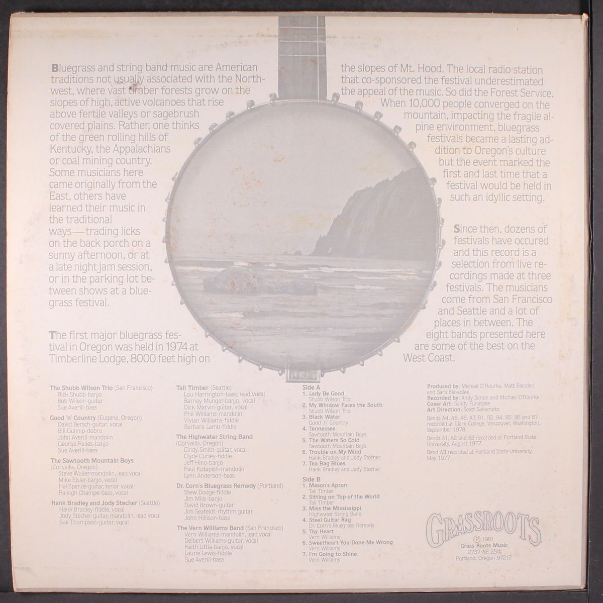 west coast bluegrass by VARIOUS