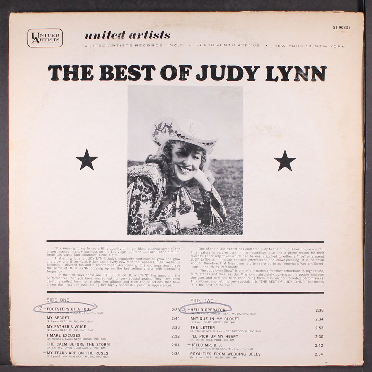 best of by JUDY LYNN