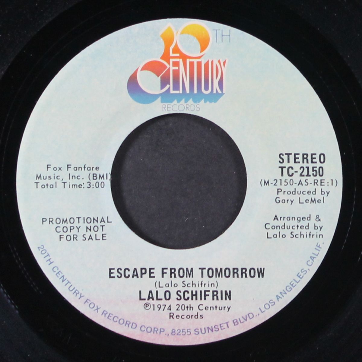 escape from tomorrow / mono by LALO SCHIFRIN