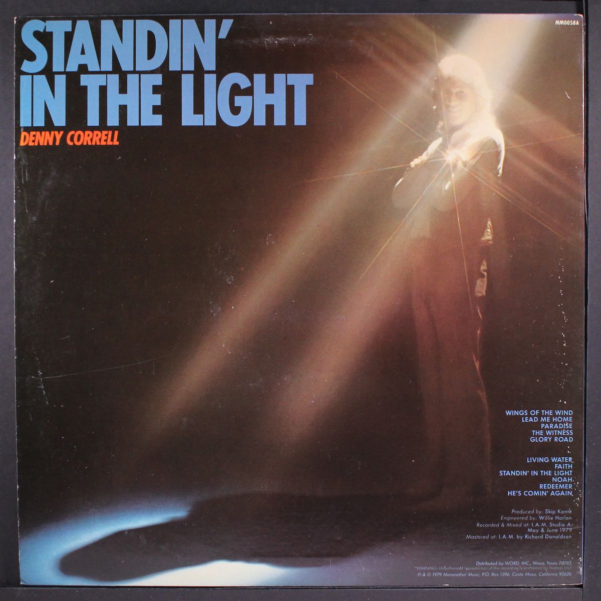 standin' in the light by DENNY CORRELL