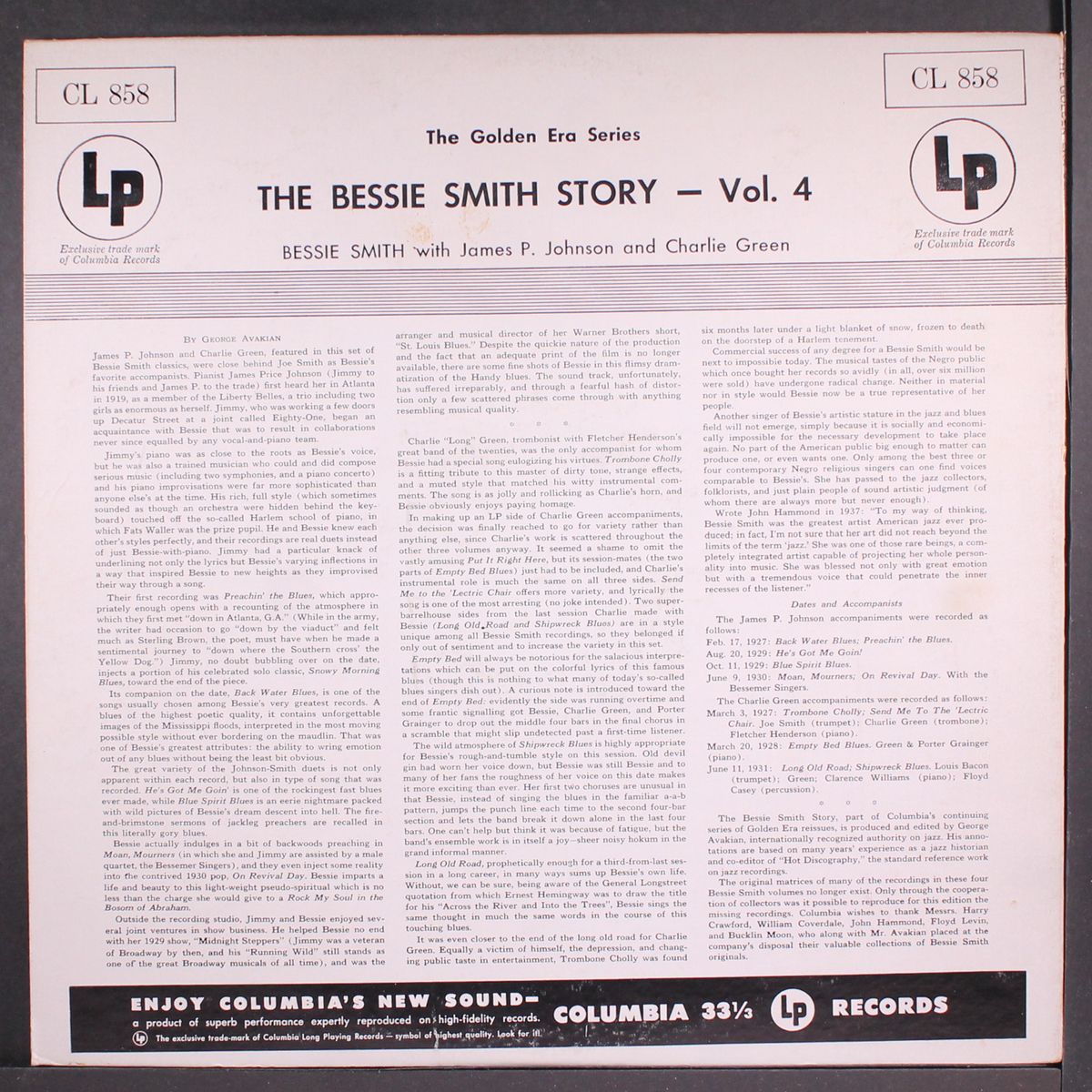 the bessie smith story, vol. 4 by BESSIE SMITH