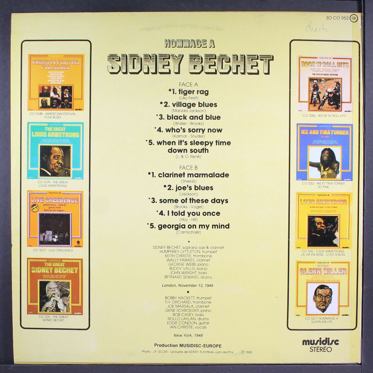 hommage a sidney bechet by SIDNEY BECHET