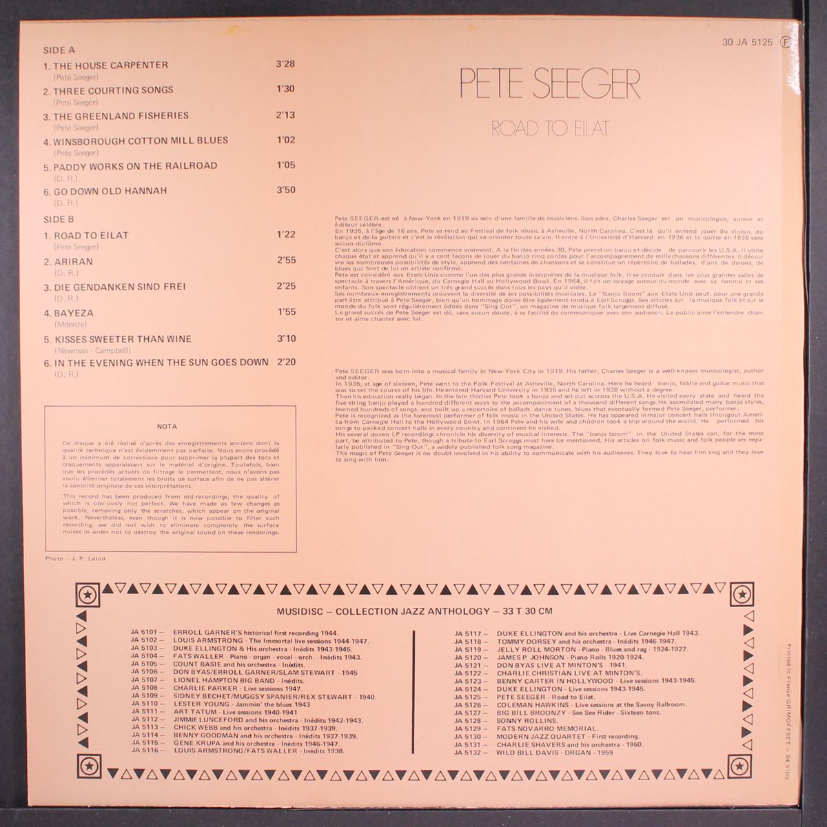 road to eilat by PETE SEEGER