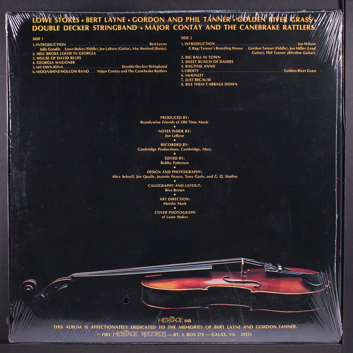 georgia fiddle bands by VARIOUS