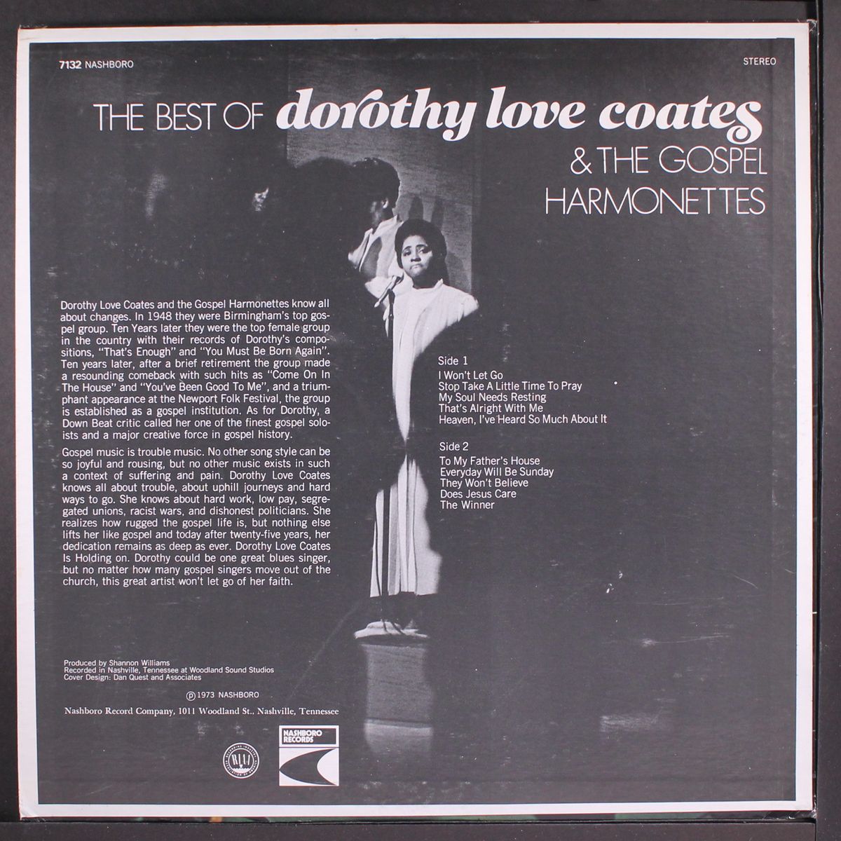 best of by DOROTHY LOVE COATES & GOSPEL HARMONETTES