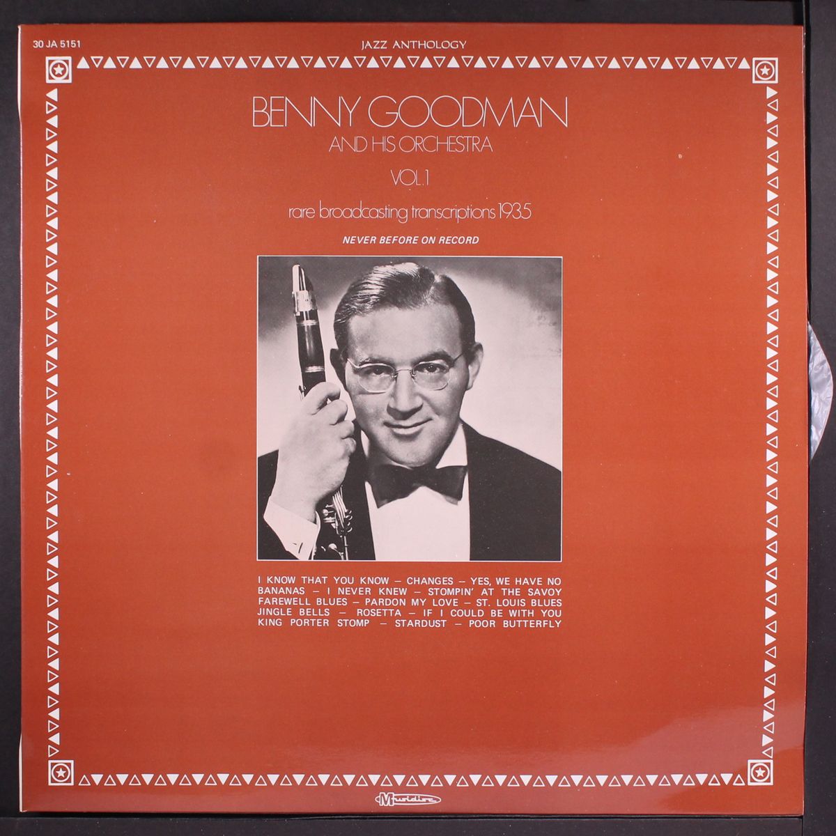 rare broadcasting transcriptions 1935 by BENNY GOODMAN