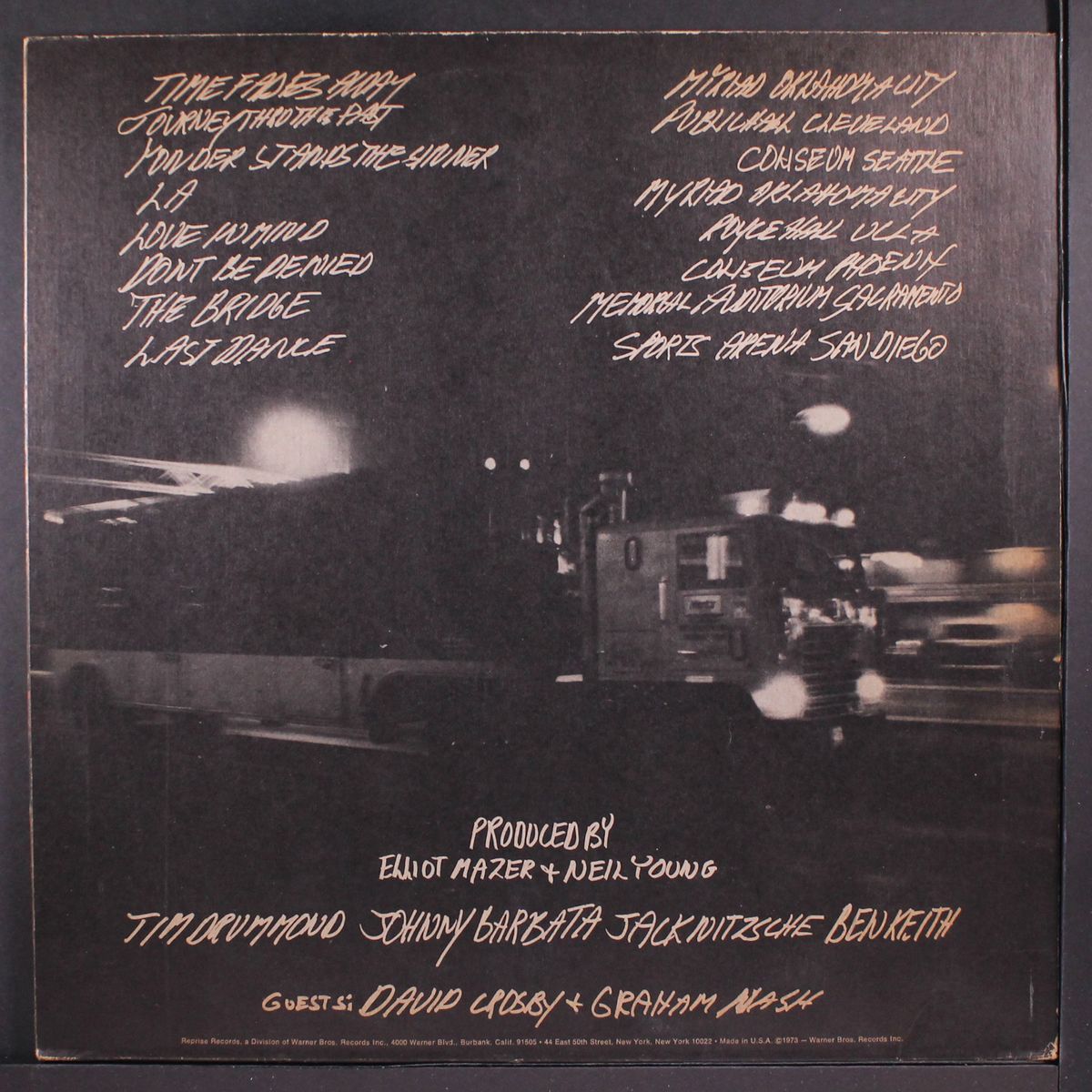 time fades away by NEIL YOUNG