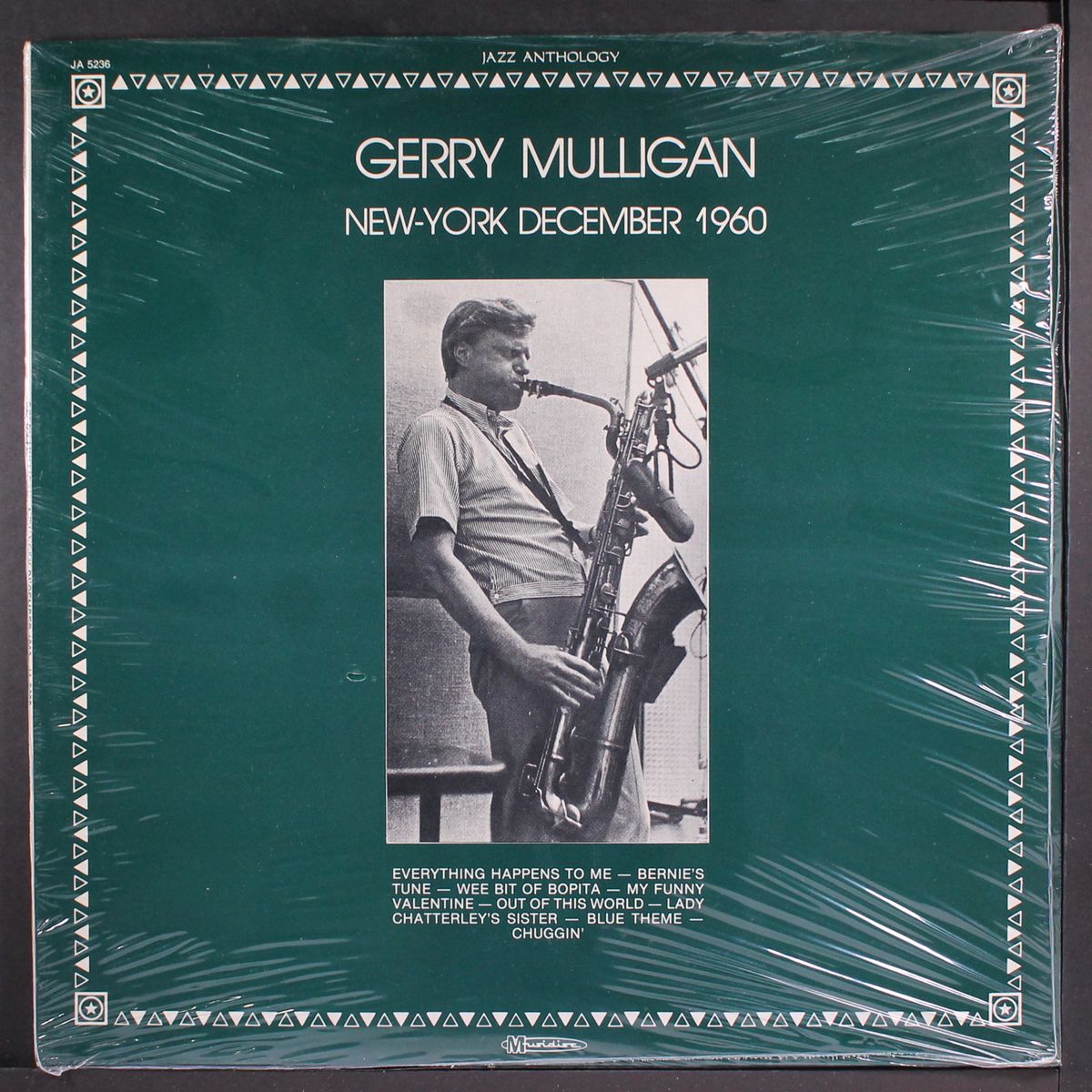 new york december 1960 by GERRY MULLIGAN
