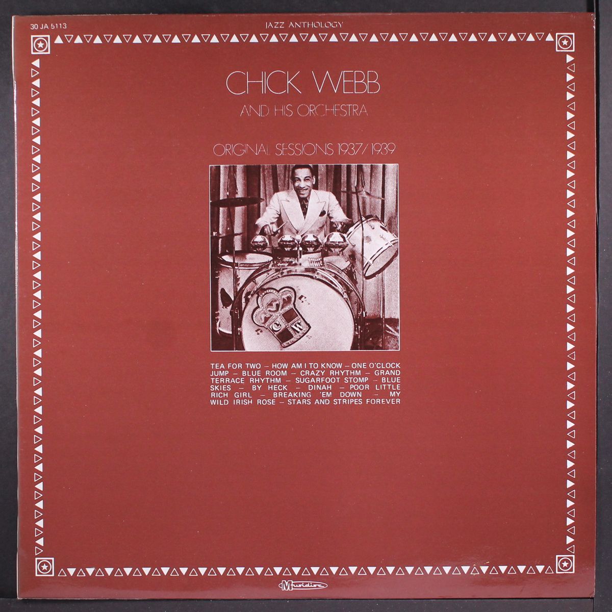 original sessions 1937/1939 by CHICK WEBB