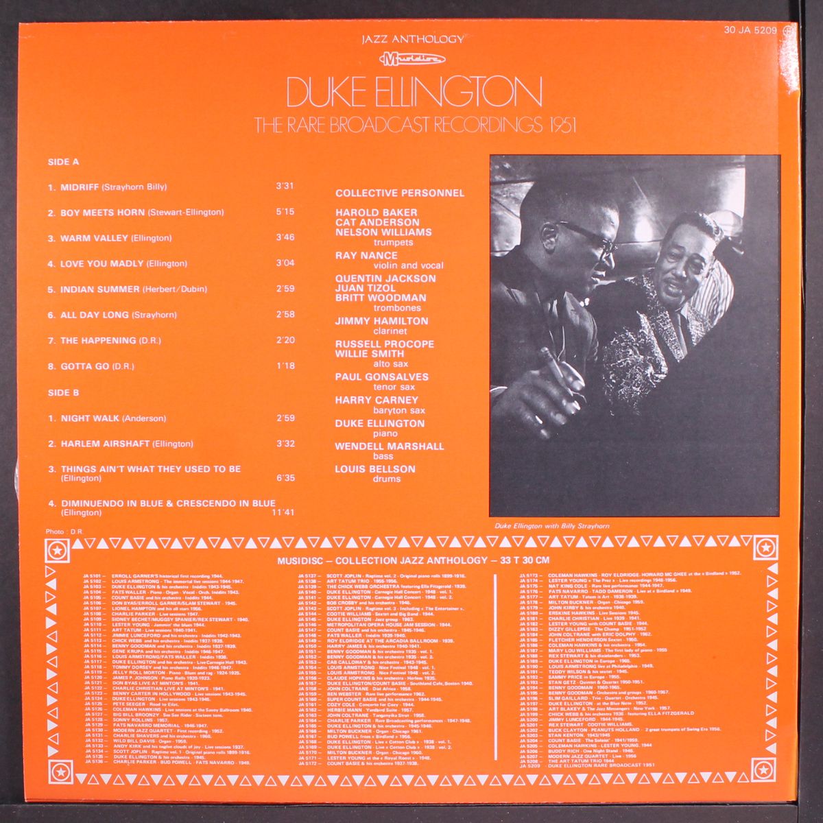 rare broadcast recordings 1951 by DUKE ELLINGTON