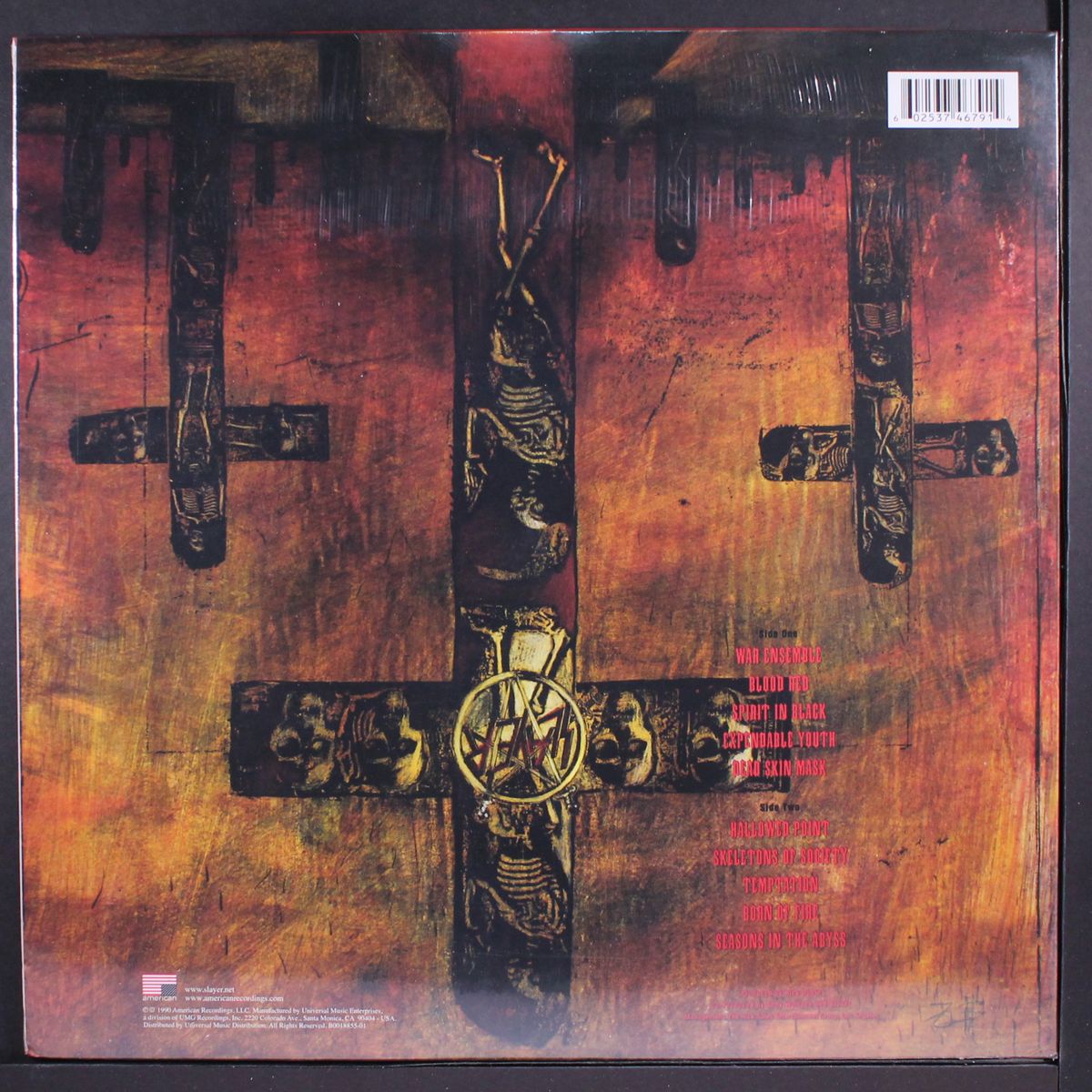 seasons in the abyss by SLAYER