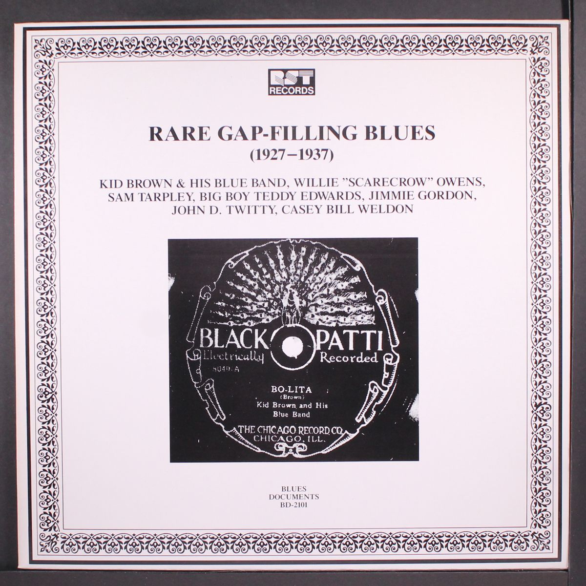 rare gap-filling blues by VARIOUS