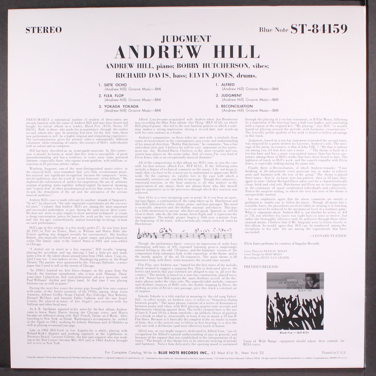 judgment! by ANDREW HILL