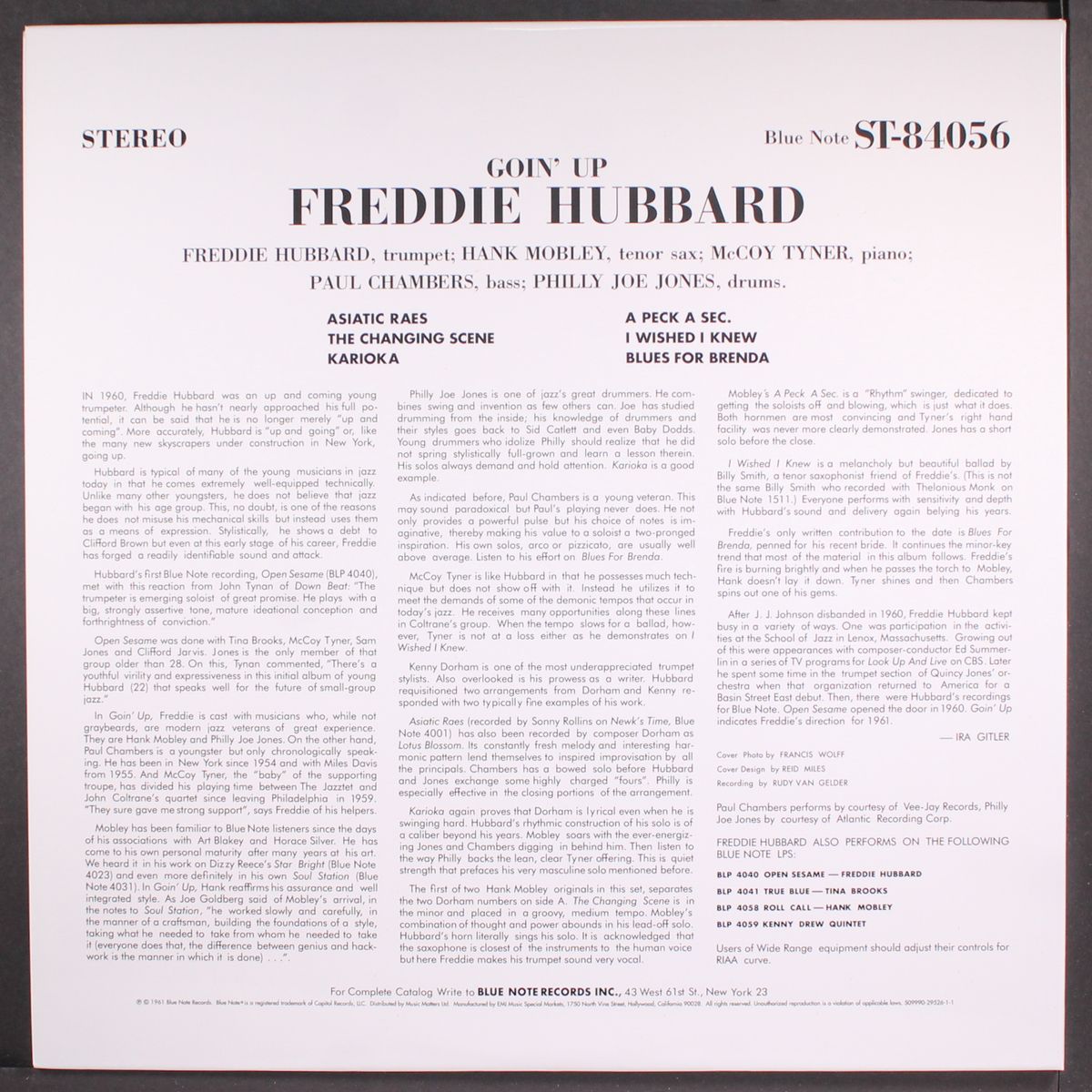 goin' up by FREDDIE HUBBARD
