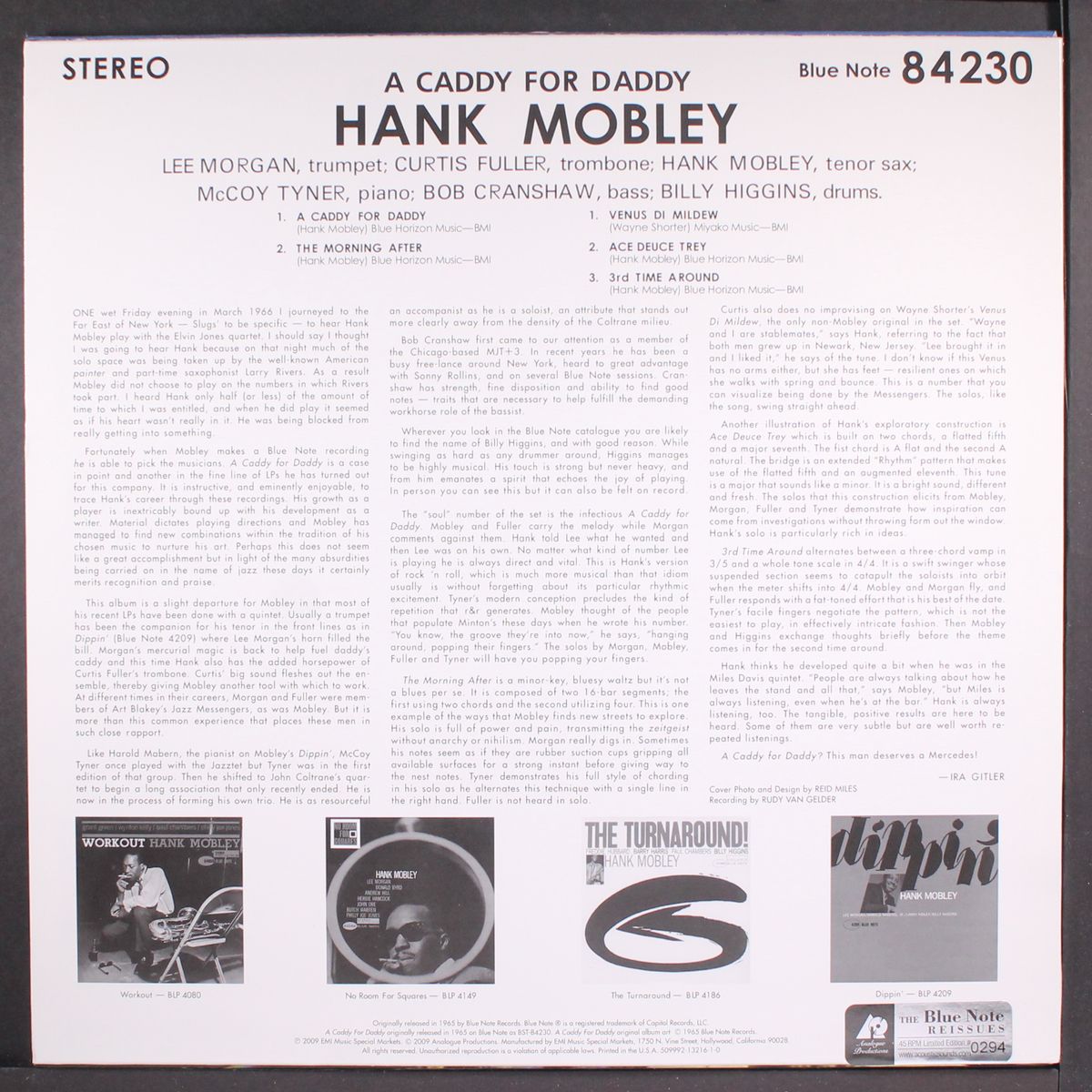 a caddy for daddy by HANK MOBLEY