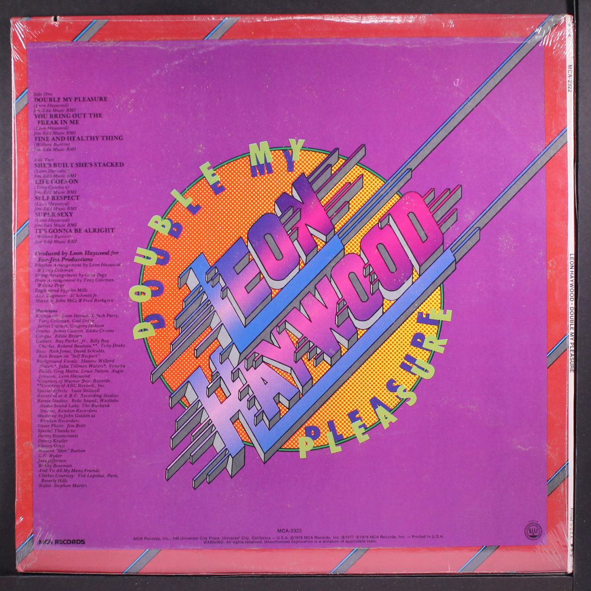 double my pleasure by LEON HAYWOOD