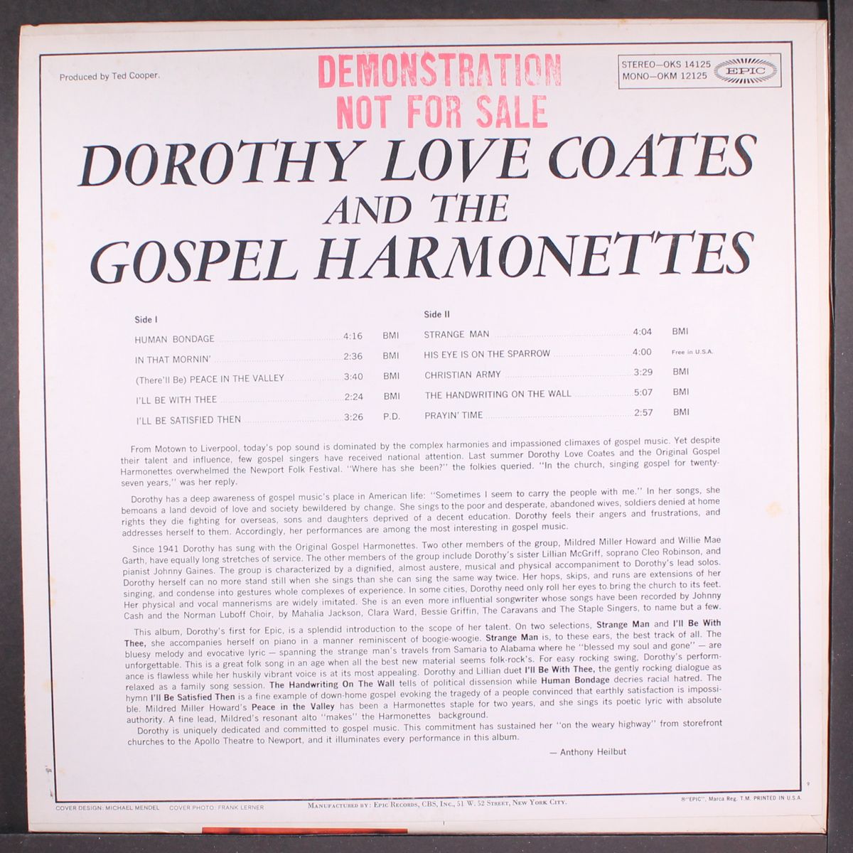 dorothy love coates & gospel harmonettes by DOROTHY LOVE COATES & GOSPEL HARMONETTES